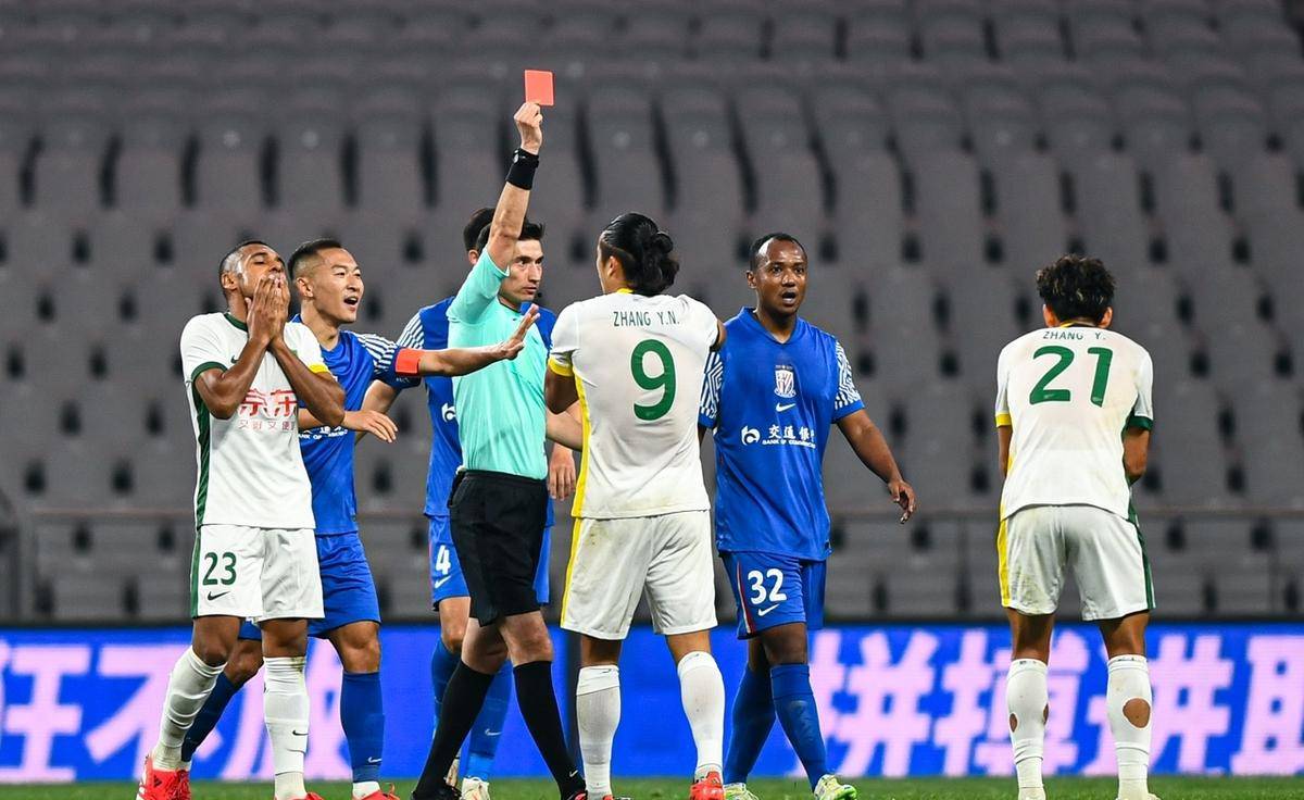 国安客场遭遇逆转，中超积分榜落后