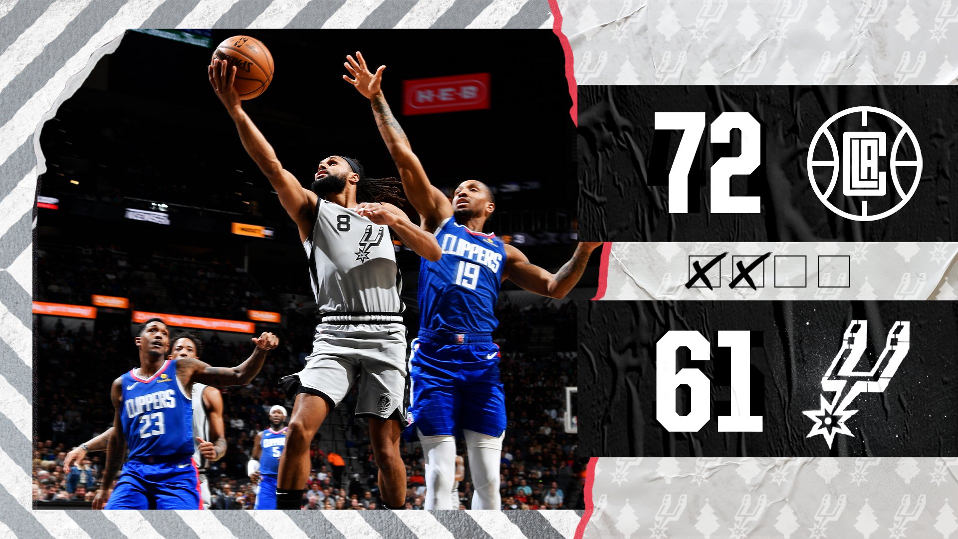 快船主场逆转马刺，莱昂纳德高产助球队取胜锦上添花的简单介绍