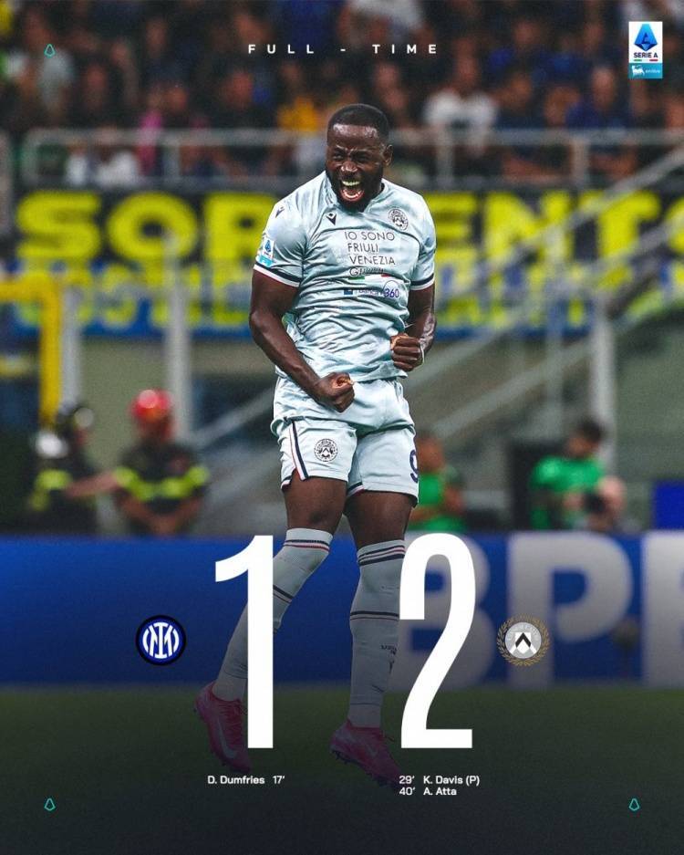 关于乌迪内斯主场惨遭都灵逆转,遗憾失分的信息 关于乌迪内斯主场惨遭都灵逆转,遗憾失分的信息