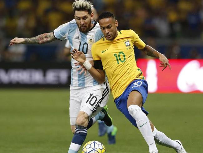 阿根廷巴西对决，梅西与内马尔上演巅峰之争