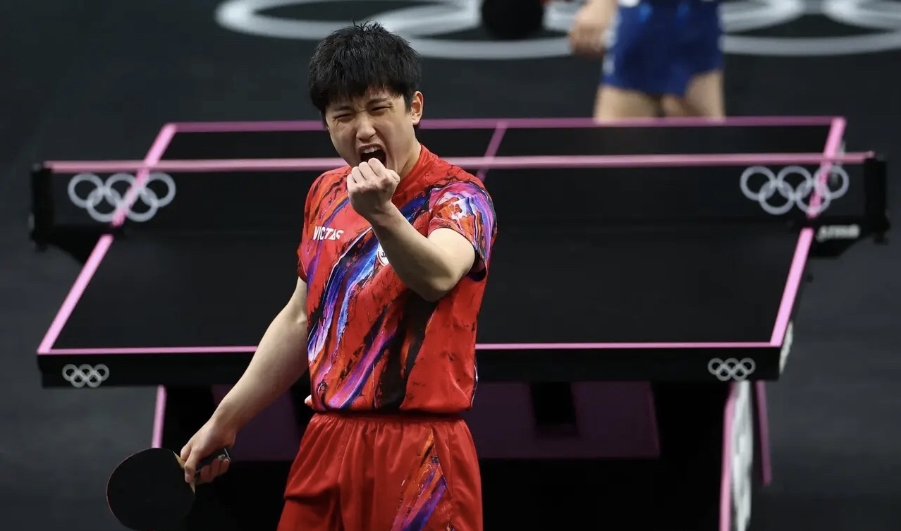 奥地利队绝杀法国队，张本智和高光表现